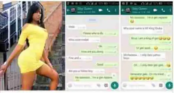 I Dates Only ‘Yahoo’ Guys Not Generator Repairer – Slay Queen [Screenshot]